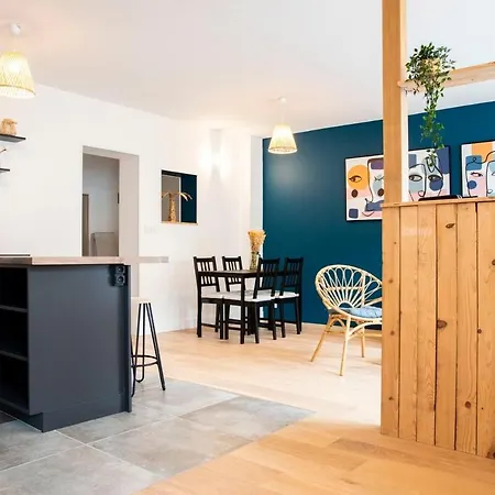 55m2 Lumineux - Cœur Caen&vaugueux *